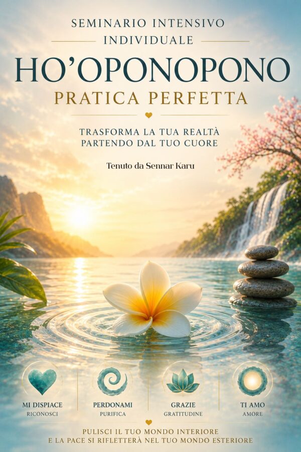 hooponopono_seminario HO'OPONOPONO pratica perfetta - seminario intensivo individuale