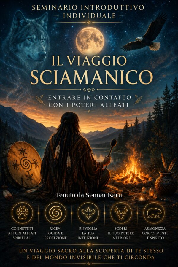 ilviaggiosciamanico_seminario Il viaggio sciamanico - entra in contatto con i poteri alleati - seminario introduttivo individuale