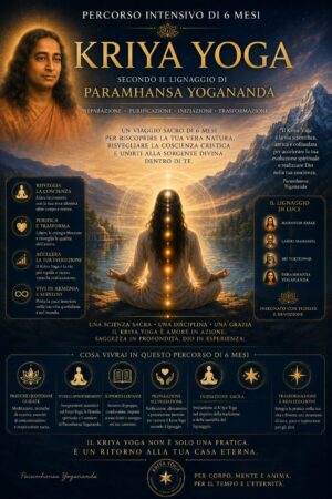 kriyayoga_percorso Kriya Yoga - la rotta aerea verso Dio - percorso intensivo individuale di sei mesi