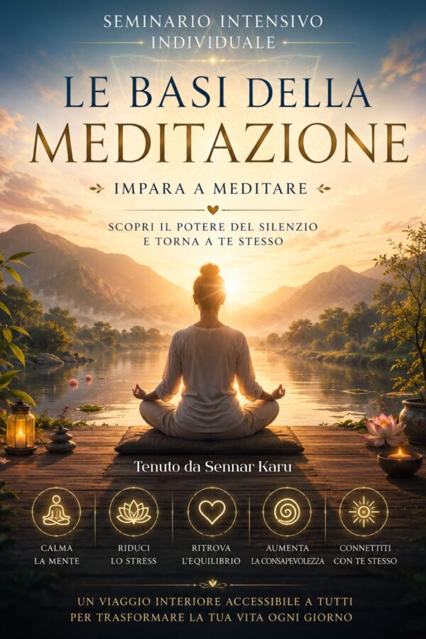 lebasidellameditazione_seminario Le basi della meditazione - impara a meditare - seminario individuale