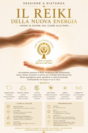 Il reiki della nuova energia - sessione privata di riequilibrio energetico a distanza