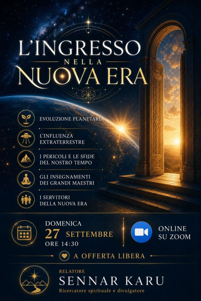 L’ingresso nella nuova era